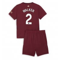 Manchester City Kyle Walker #2 Replica Third Minikit 2024-25 Short Sleeve (+ pants)